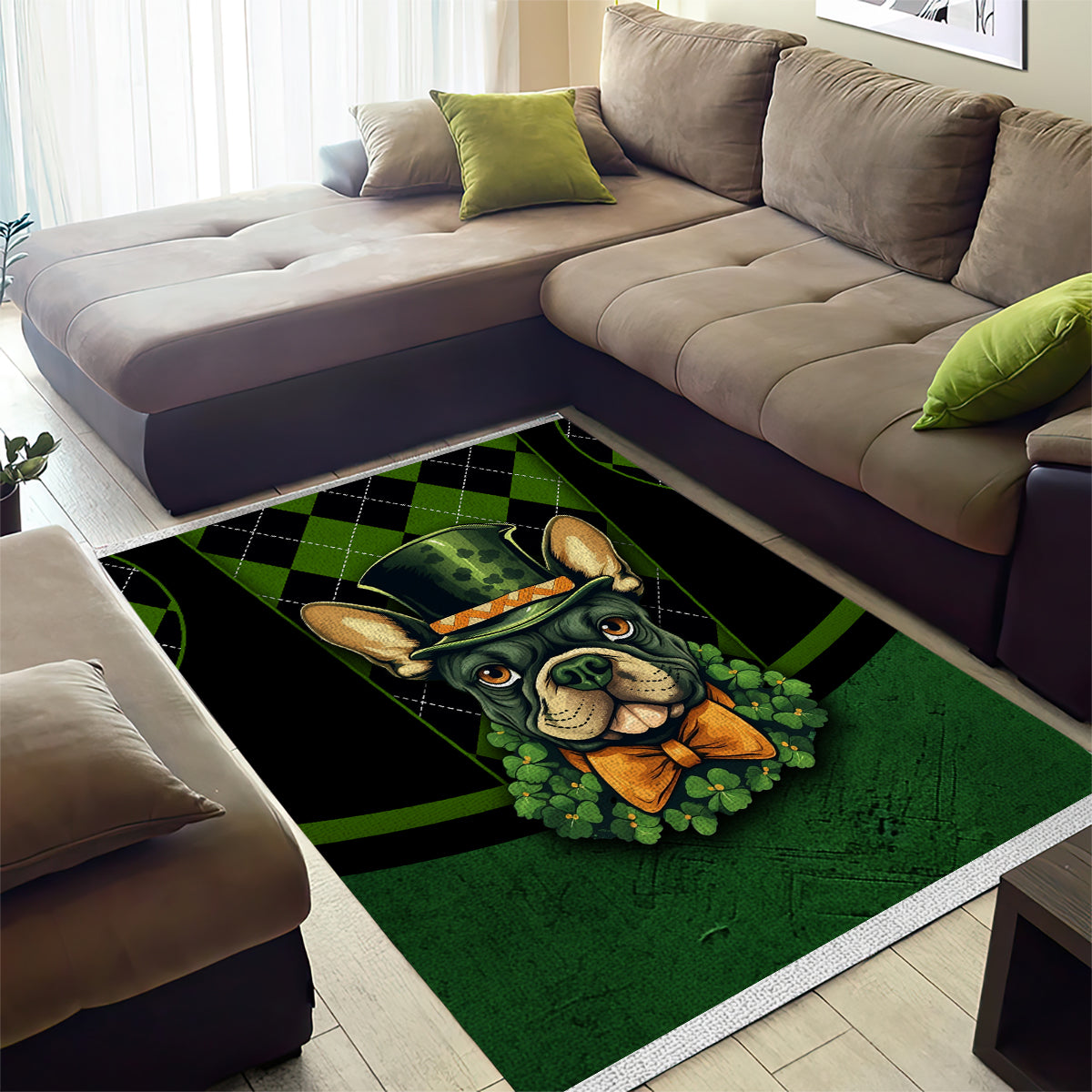 In My Veins Flows The Blood Of Irish Rebels Area Rug - Wonder Print Shop