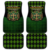 In My Veins Flows The Blood Of Irish Rebels Car Mats - Wonder Print Shop