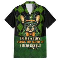 In My Veins Flows The Blood Of Irish Rebels Family Matching Off Shoulder Short Dress and Hawaiian Shirt - Wonder Print Shop