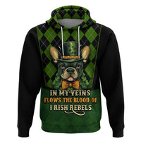 In My Veins Flows The Blood Of Irish Rebels Hoodie - Wonder Print Shop