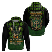 In My Veins Flows The Blood Of Irish Rebels Hoodie - Wonder Print Shop