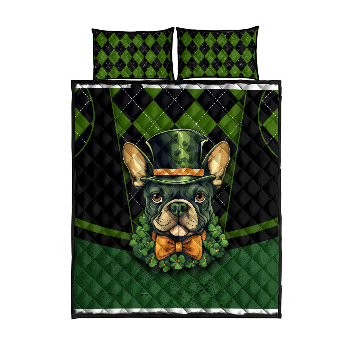 In My Veins Flows The Blood Of Irish Rebels Quilt Bed Set - Wonder Print Shop
