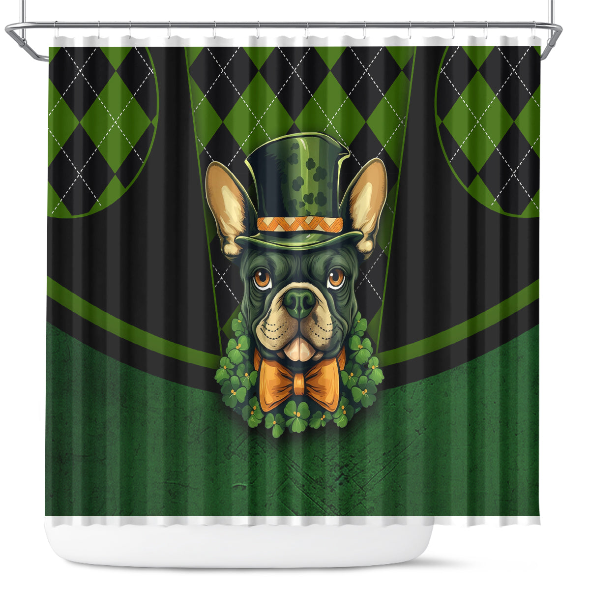 In My Veins Flows The Blood Of Irish Rebels Shower Curtain