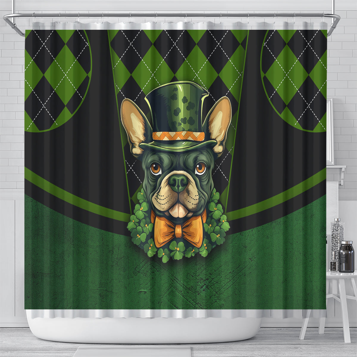 In My Veins Flows The Blood Of Irish Rebels Shower Curtain