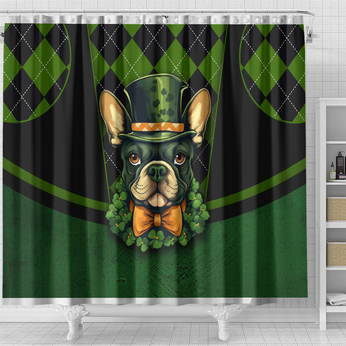 In My Veins Flows The Blood Of Irish Rebels Shower Curtain