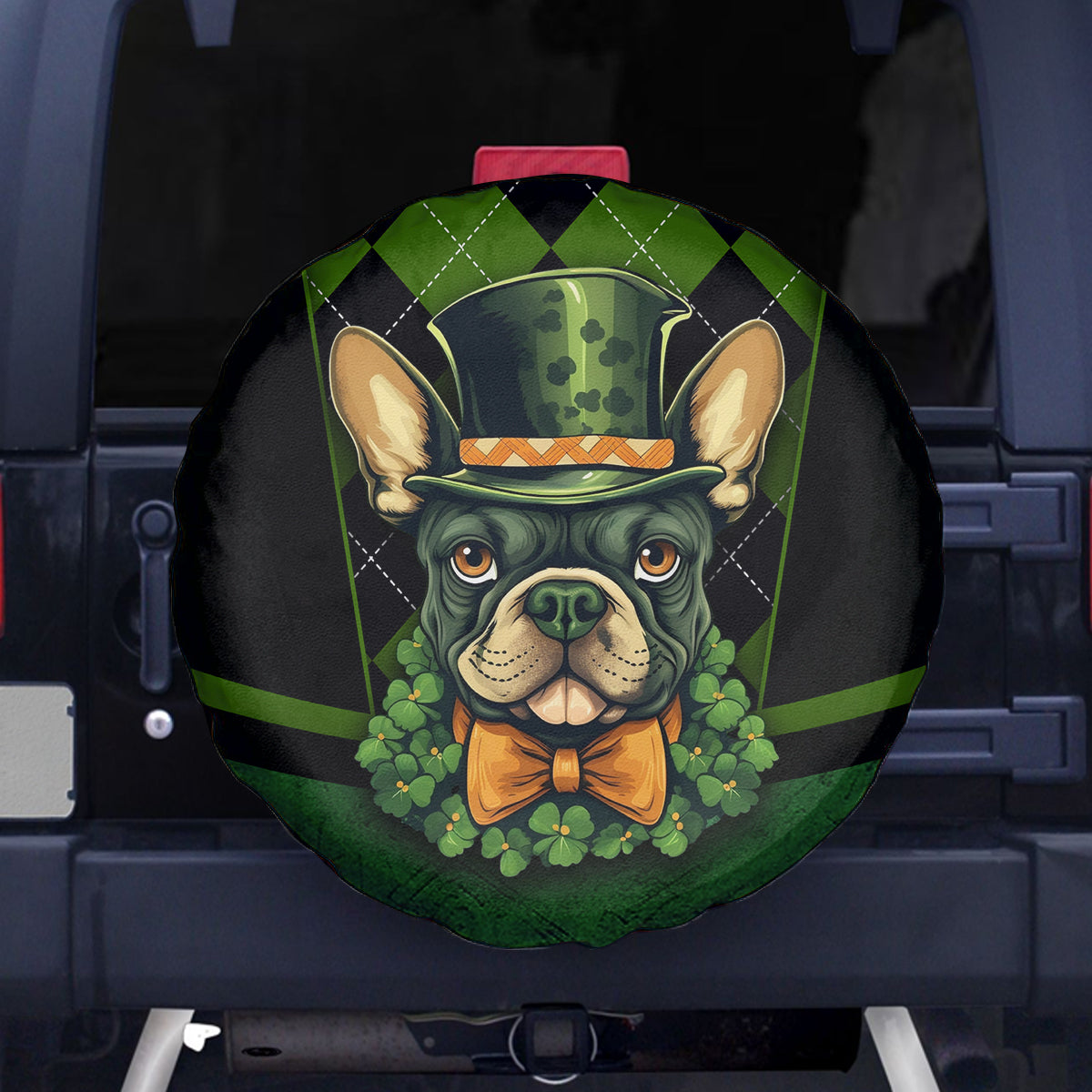 In My Veins Flows The Blood Of Irish Rebels Spare Tire Cover - Wonder Print Shop