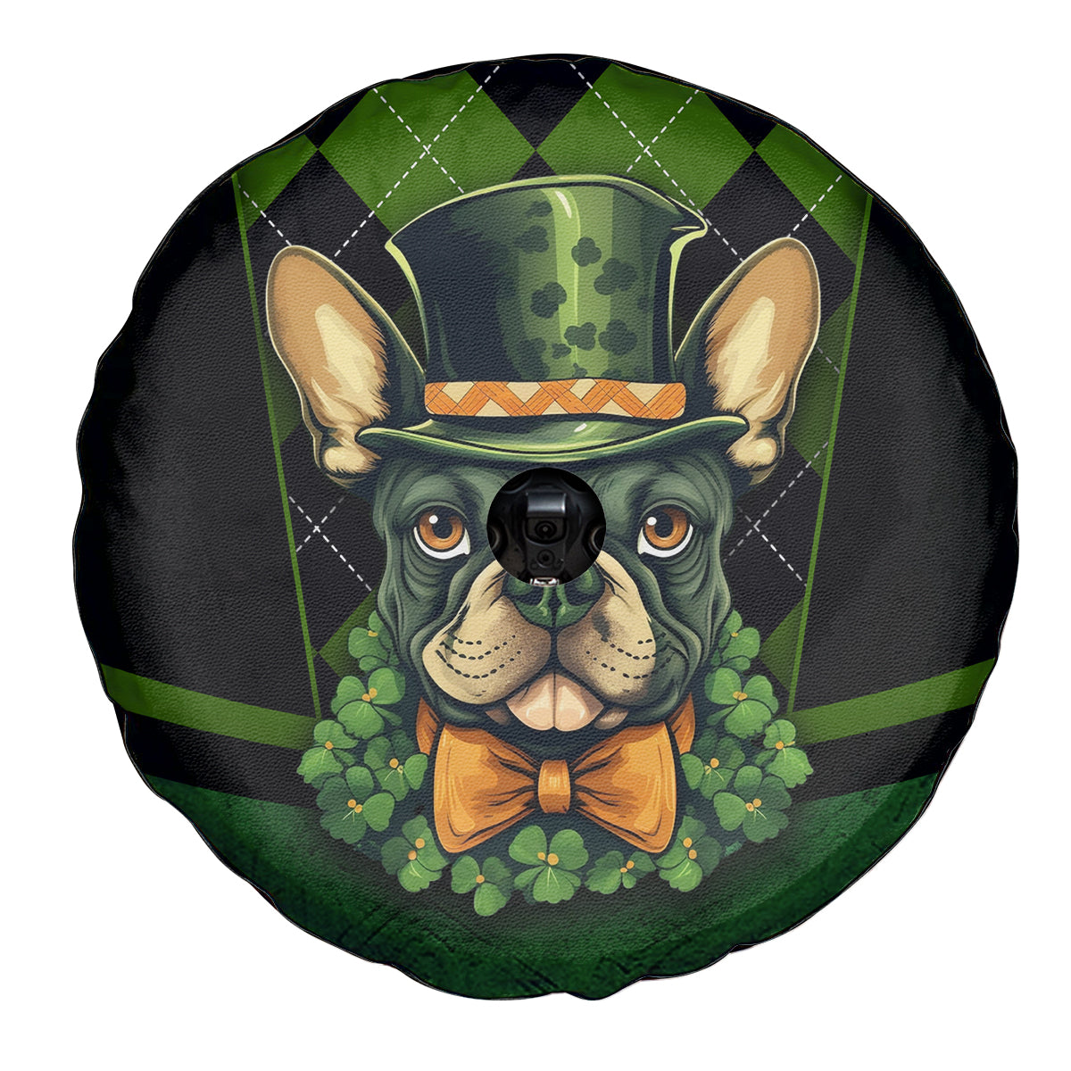 In My Veins Flows The Blood Of Irish Rebels Spare Tire Cover - Wonder Print Shop