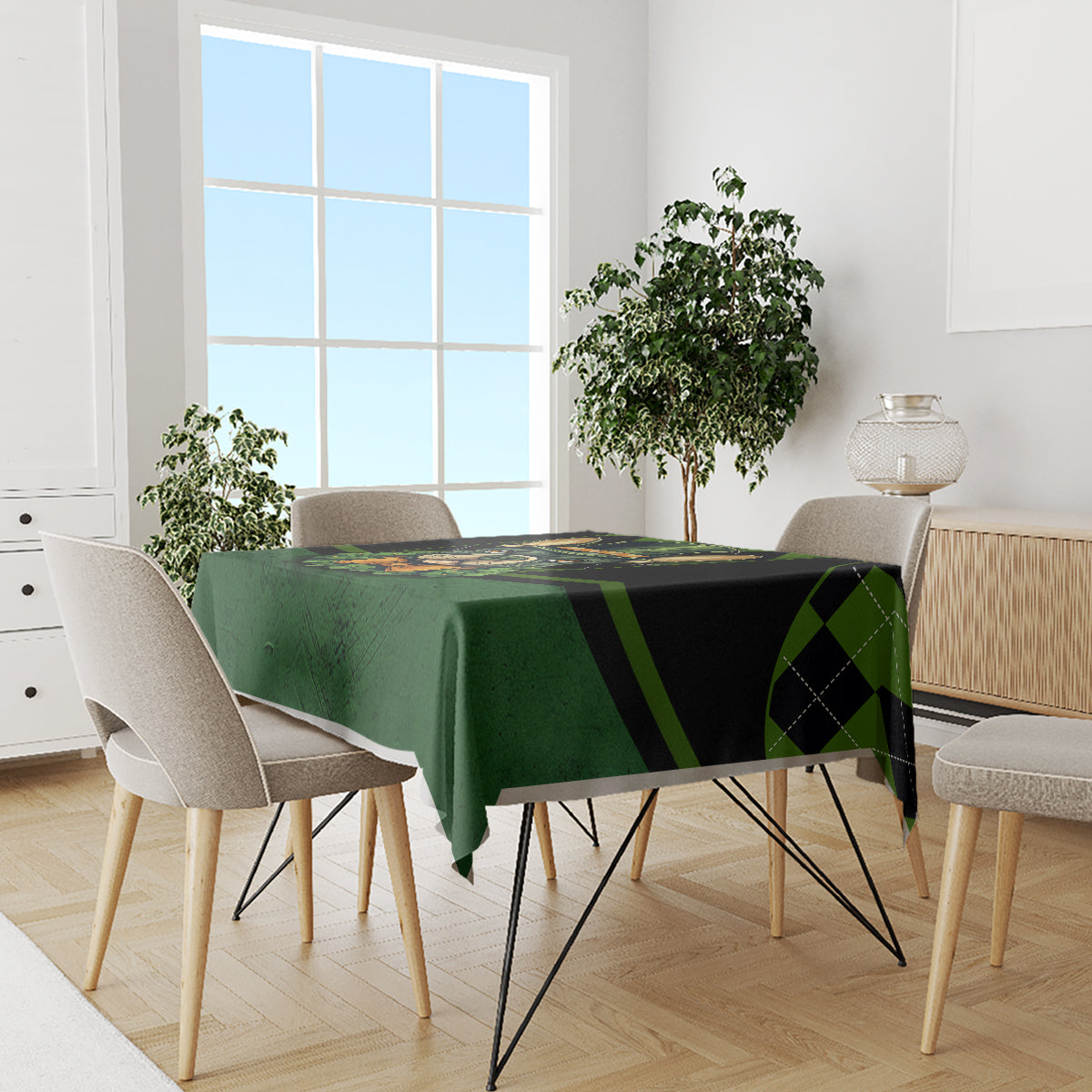 In My Veins Flows The Blood Of Irish Rebels Tablecloth - Wonder Print Shop