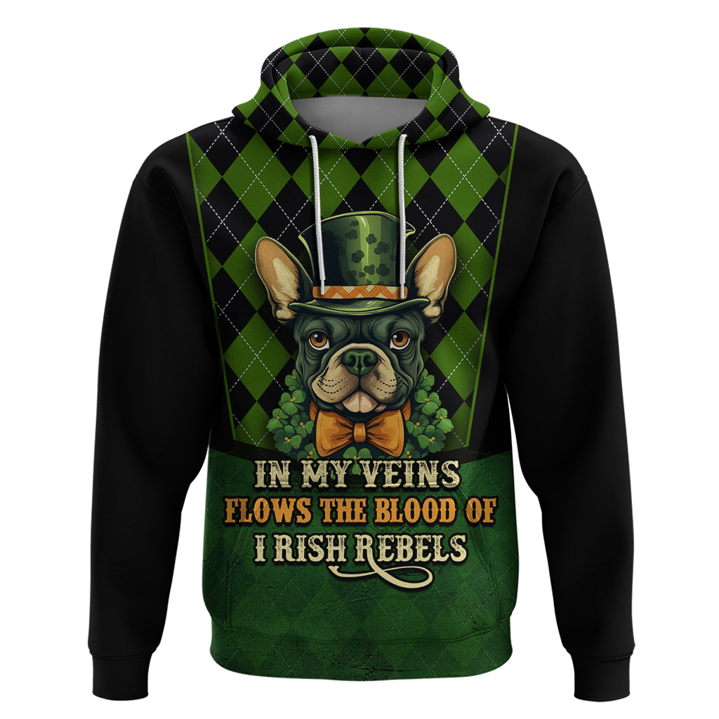 In My Veins Flows The Blood Of Irish Rebels Zip Hoodie - Wonder Print Shop