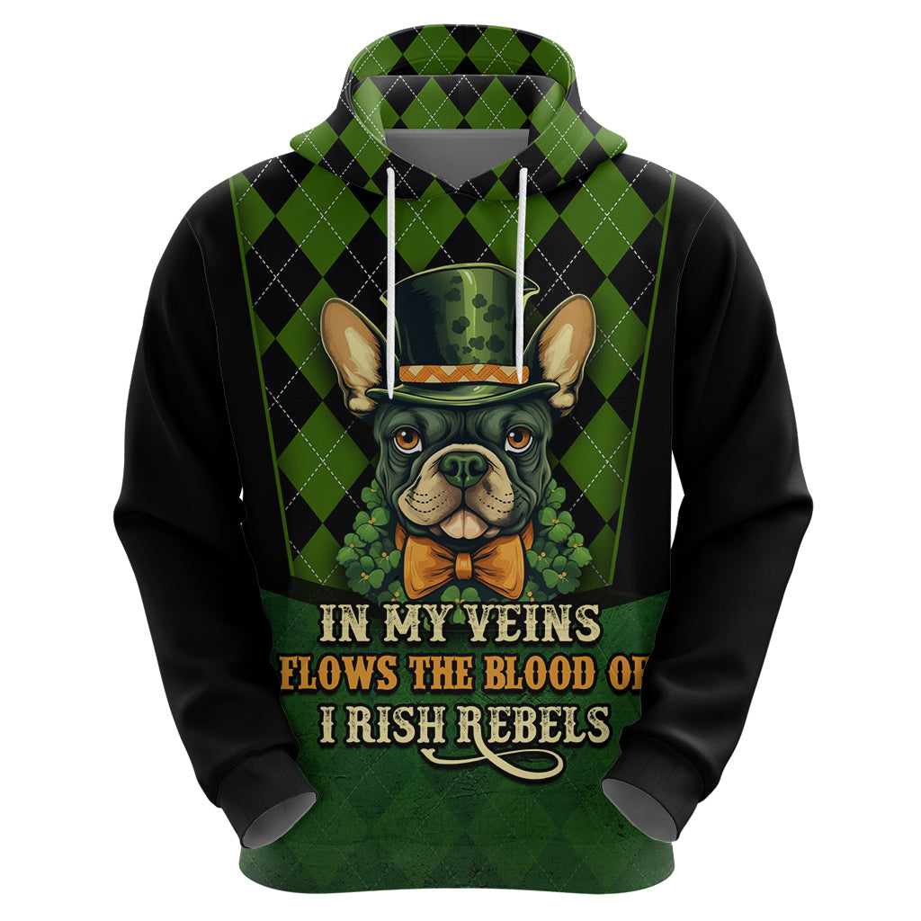 In My Veins Flows The Blood Of Irish Rebels Zip Hoodie - Wonder Print Shop