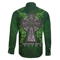 Irish Cross Mix With Shamrock Floral Family Matching Summer Maxi Dress and Hawaiian Shirt - Wonder Print Shop