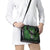 Irish Cross Mix With Shamrock Floral Shoulder Handbag