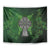 Irish Cross Mix With Shamrock Floral Tapestry - Wonder Print Shop