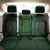 Beer Cup Pattern And Celtic Circle Green Back Car Seat Cover - Wonder Print Shop