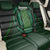 Beer Cup Pattern And Celtic Circle Green Back Car Seat Cover - Wonder Print Shop