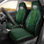 Beer Cup Pattern And Celtic Circle Green Car Seat Cover - Wonder Print Shop