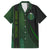 Beer Cup Pattern And Celtic Circle Green Family Matching Summer Maxi Dress and Hawaiian Shirt - Wonder Print Shop