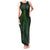 Beer Cup Pattern And Celtic Circle Green Family Matching Tank Maxi Dress and Hawaiian Shirt - Wonder Print Shop