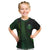 Beer Cup Pattern And Celtic Circle Green Kid T Shirt - Wonder Print Shop