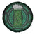 Beer Cup Pattern And Celtic Circle Green Spare Tire Cover - Wonder Print Shop