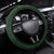 Beer Cup Pattern And Celtic Circle Green Steering Wheel Cover - Wonder Print Shop