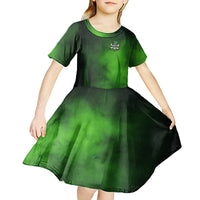Irish Pride - Skull Cross Mix Kid Short Sleeve Dress - Wonder Print Shop