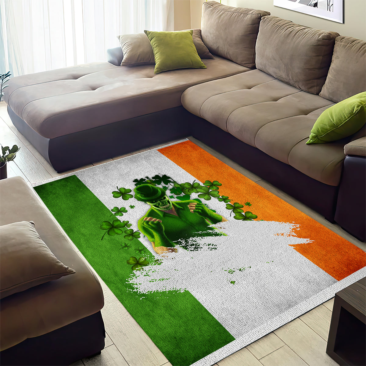 The Irish Man Area Rug - Wonder Print Shop