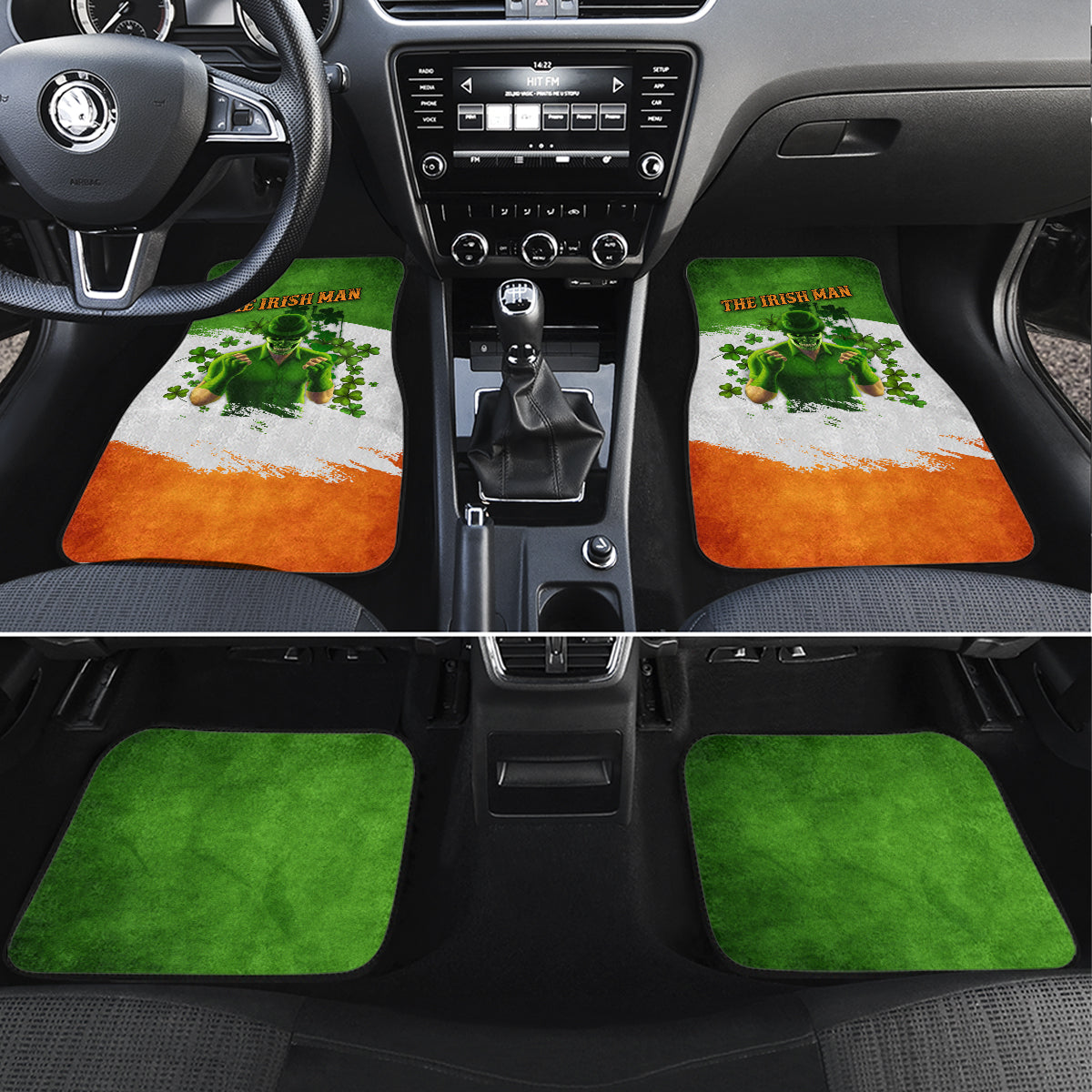 The Irish Man Car Mats - Wonder Print Shop