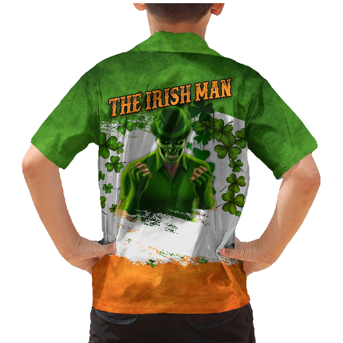 The Irish Man Family Matching Mermaid Dress and Hawaiian Shirt - Wonder Print Shop