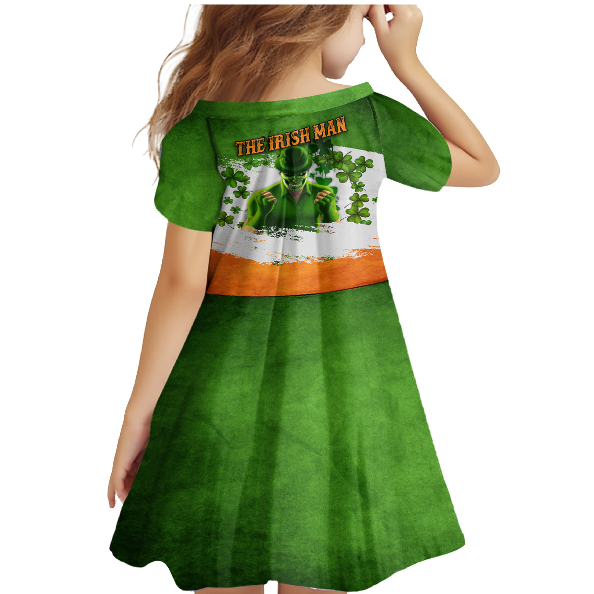 The Irish Man Family Matching Mermaid Dress and Hawaiian Shirt - Wonder Print Shop