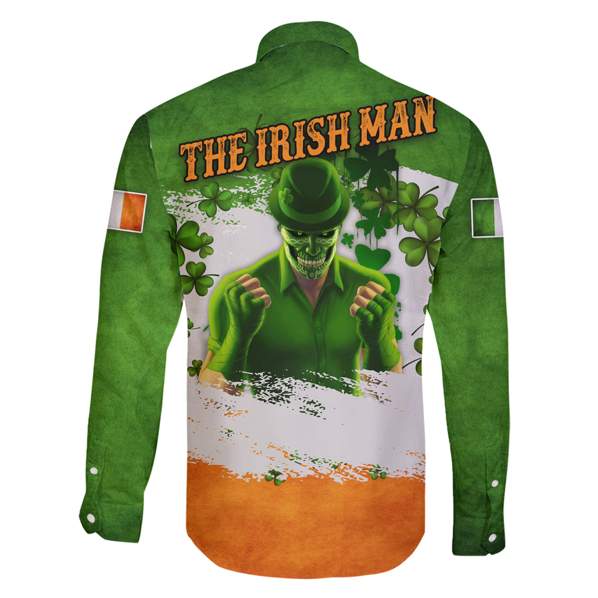 The Irish Man Family Matching Short Sleeve Bodycon Dress and Hawaiian Shirt - Wonder Print Shop