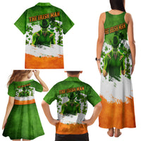 The Irish Man Family Matching Tank Maxi Dress and Hawaiian Shirt - Wonder Print Shop