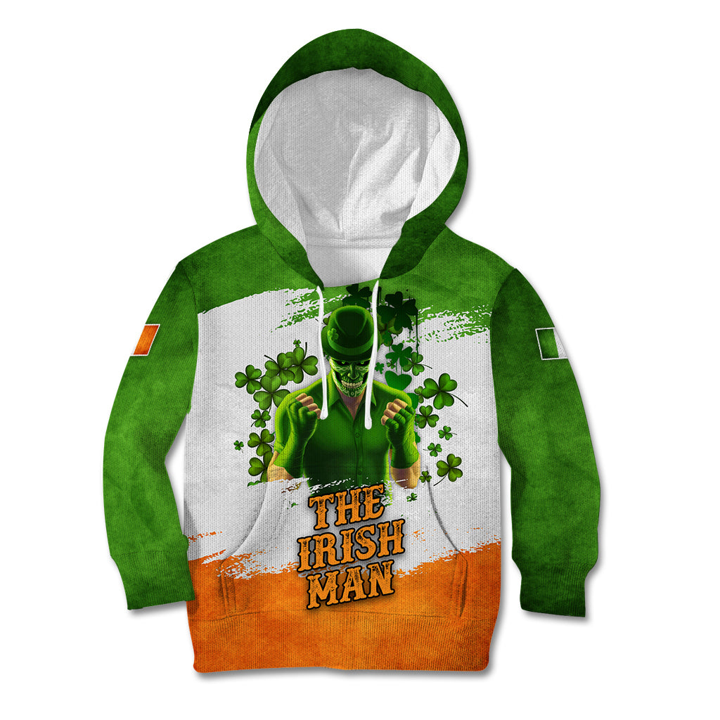 The Irish Man Kid Hoodie - Wonder Print Shop