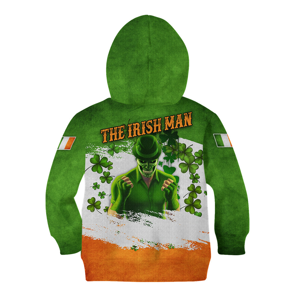 The Irish Man Kid Hoodie - Wonder Print Shop