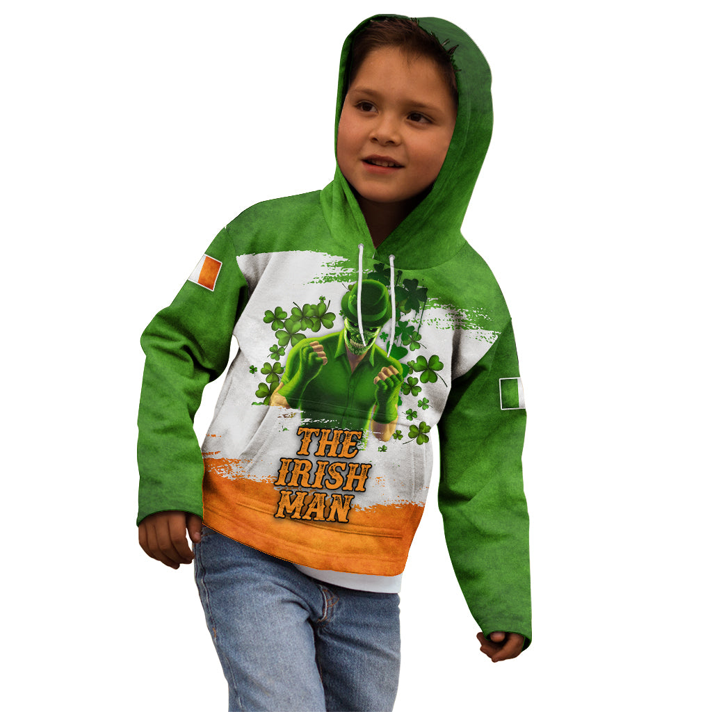 The Irish Man Kid Hoodie - Wonder Print Shop