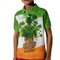 The Irish Man Kid Polo Shirt - Wonder Print Shop