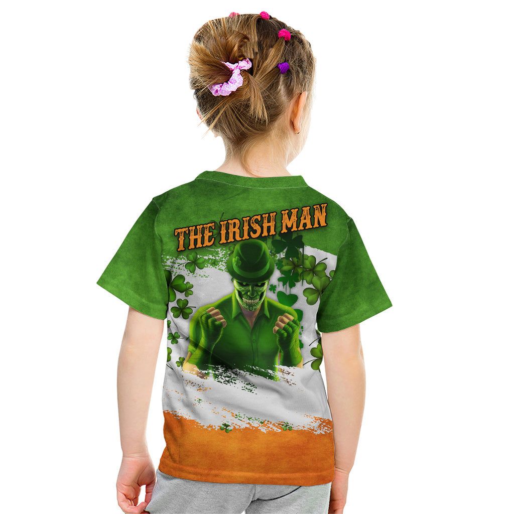 The Irish Man Kid T Shirt - Wonder Print Shop