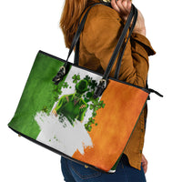The Irish Man Leather Tote Bag - Wonder Print Shop