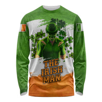 The Irish Man Long Sleeve Shirt - Wonder Print Shop