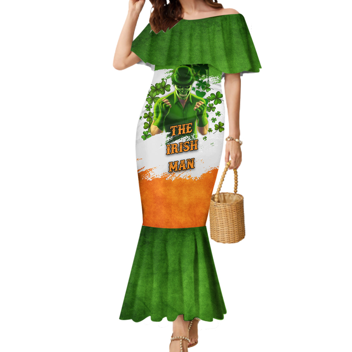 The Irish Man Mermaid Dress - Wonder Print Shop
