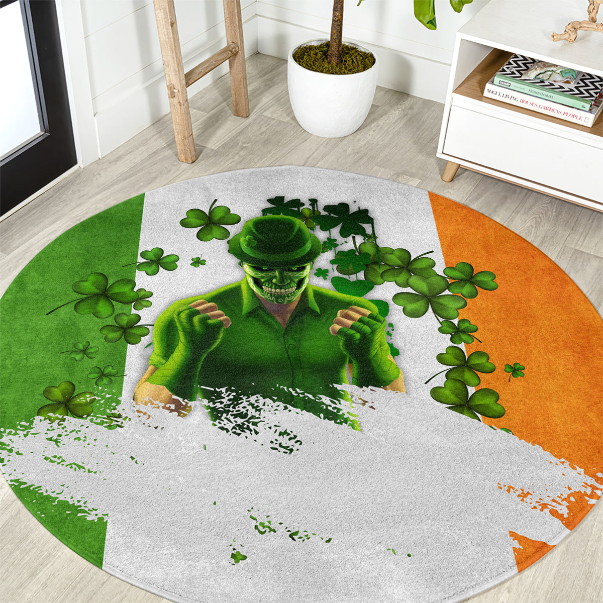 The Irish Man Round Carpet
