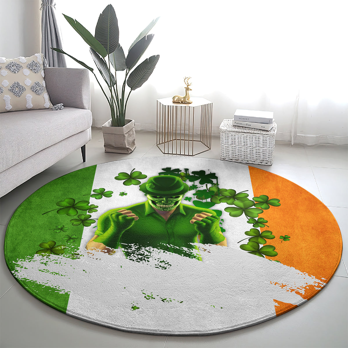 The Irish Man Round Carpet