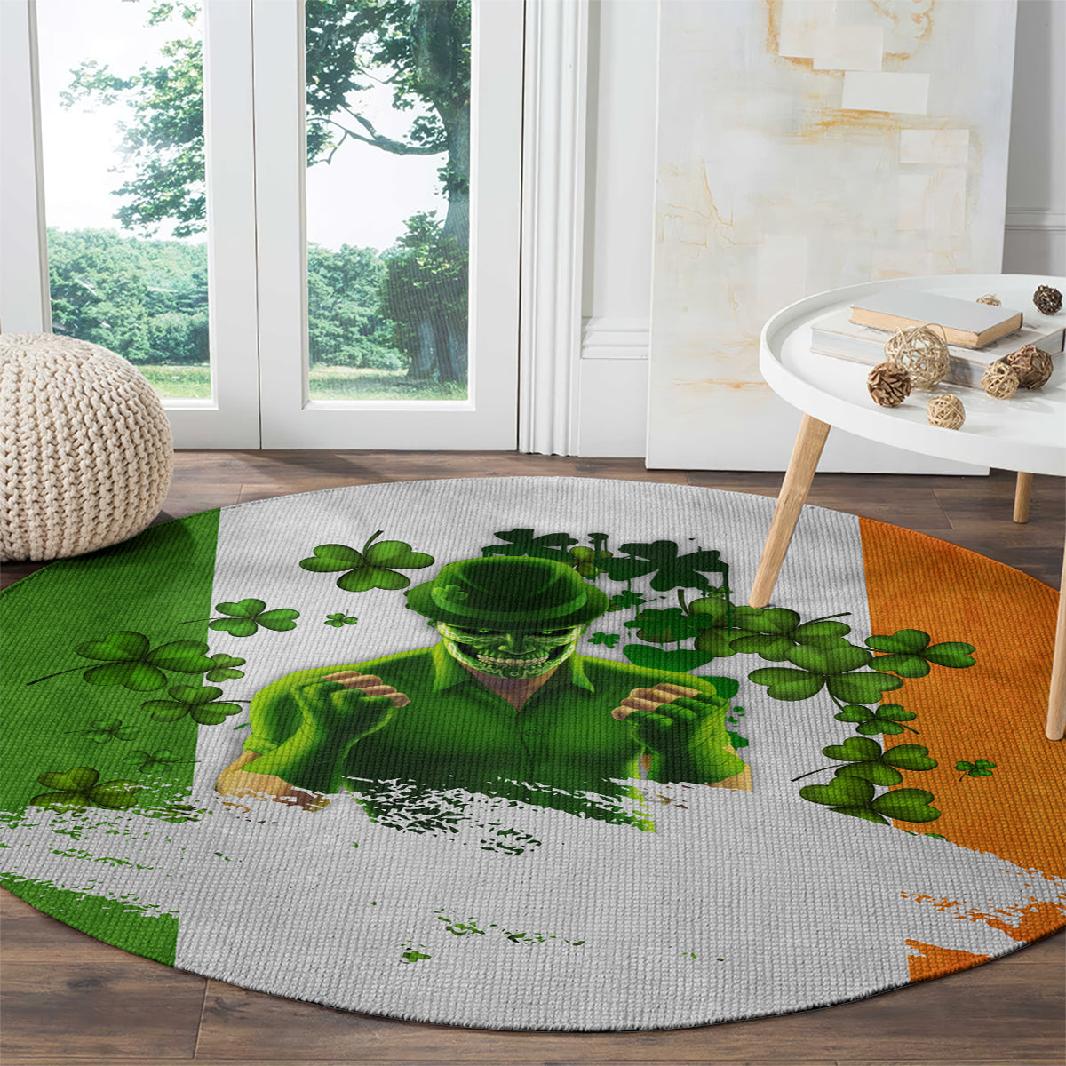 The Irish Man Round Carpet