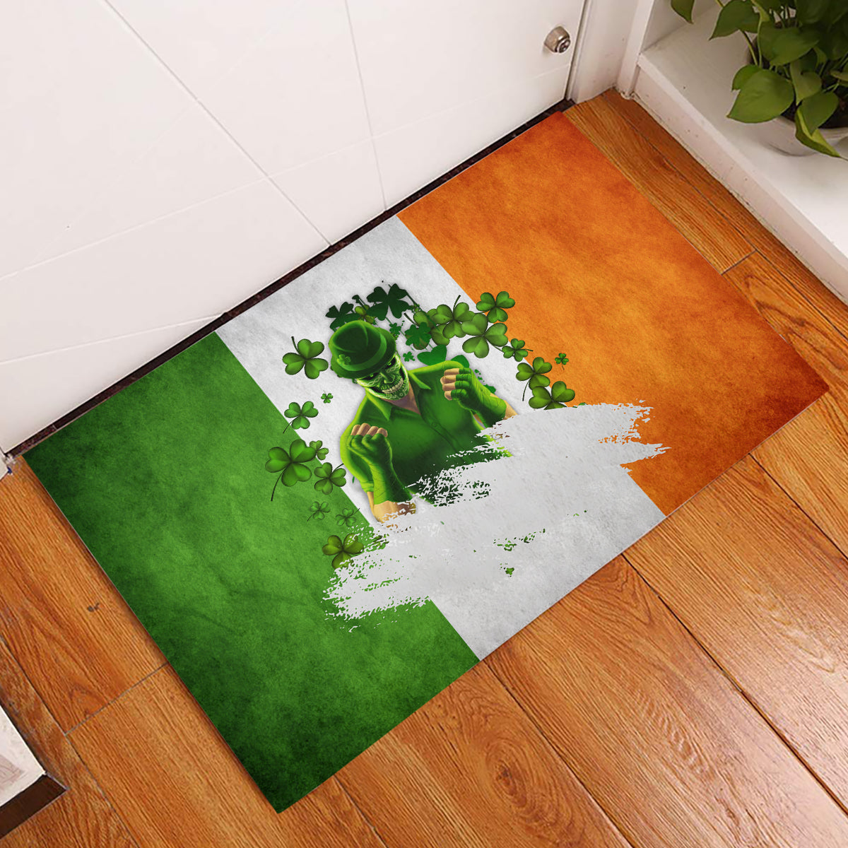 The Irish Man Rubber Doormat - Wonder Print Shop