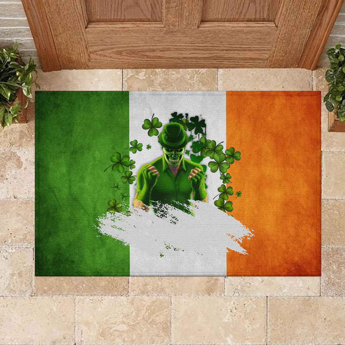 The Irish Man Rubber Doormat - Wonder Print Shop