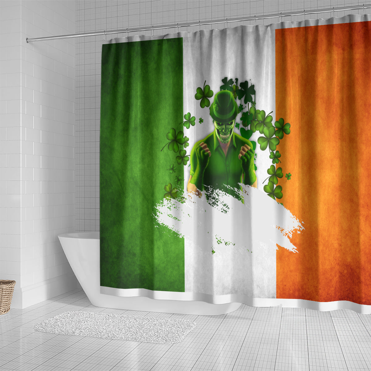 The Irish Man Shower Curtain