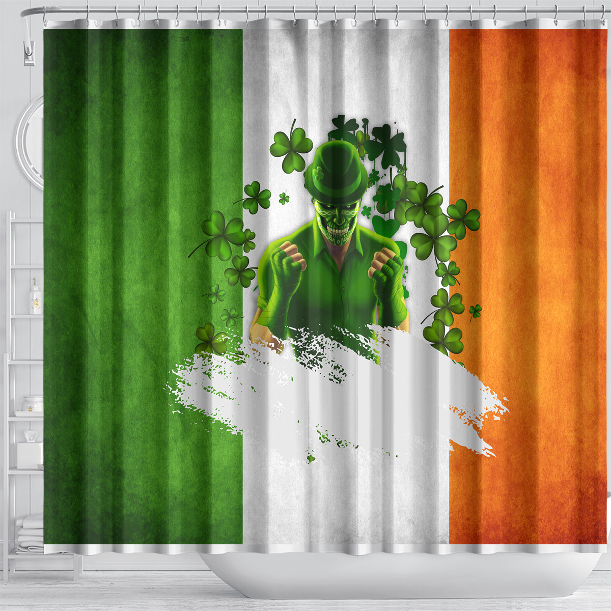 The Irish Man Shower Curtain