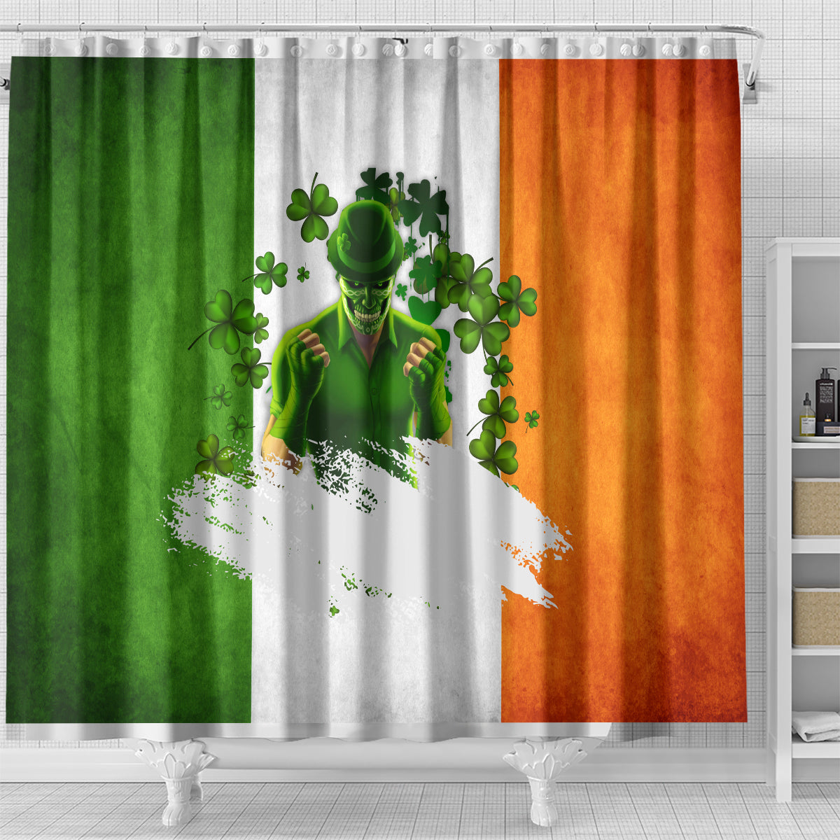 The Irish Man Shower Curtain
