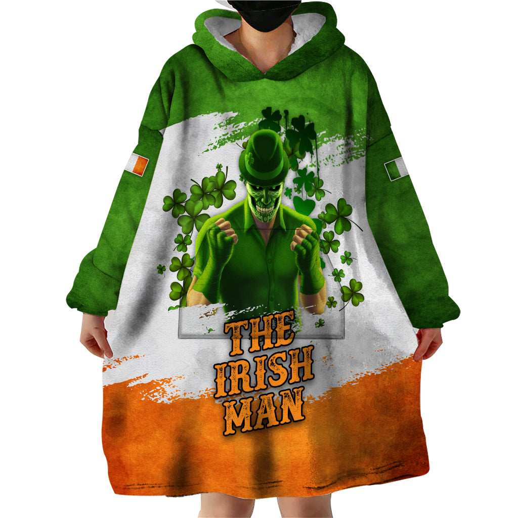 The Irish Man Wearable Blanket Hoodie - Wonder Print Shop