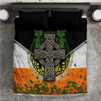 Irish Cross Mix With Shamrock Floral And Flag Bedding Set - Wonder Print Shop